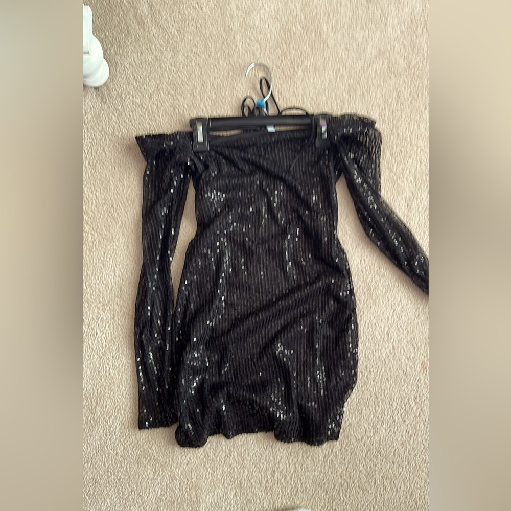 Black sequence lucy in the sky dress